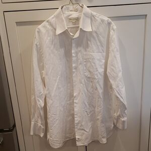 John W. Nordstrom Classic White Dress Shirt